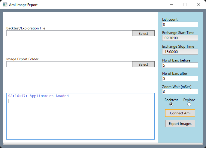 AmiBroker Chart Image Export Tool